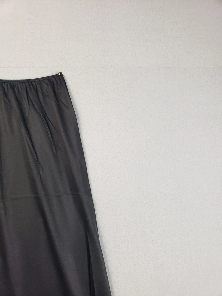 Женская майка Sears S черная вышитая кружевная панель эластичная талия макси комфорт - Изображение 3 из 4