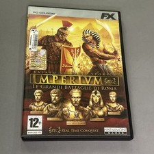 IMPERIUM LE GRANDI BATTAGLIE DI ROMA PC GIOCO VIDEOGIOCO