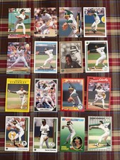 Lot of 27 Dennis Eckersley Baseball Cards