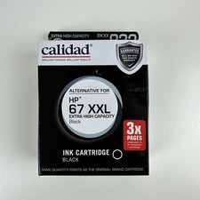 67XXL Black Ink Cartridge Replacement for HP Ink 67 67XL 67XXL Compatiblefor ...