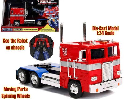 95637 Transformers Generation 1 Optimus Prime 1/24 Die-Cast Modell