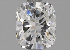 Certified GIA 1.04 CT Cushion Cut Natural Mined Diamond Loose G color I1 clarity 3520.77 per carat