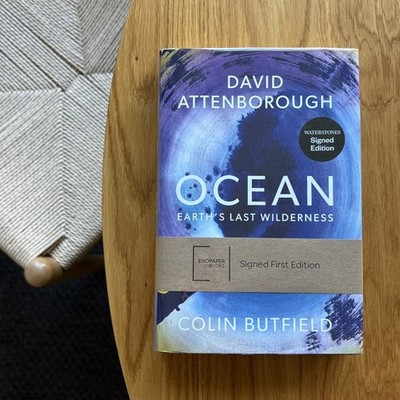 Ocean | Double Signed by David Attenborough & Colin Butfield | First Edition(UK)