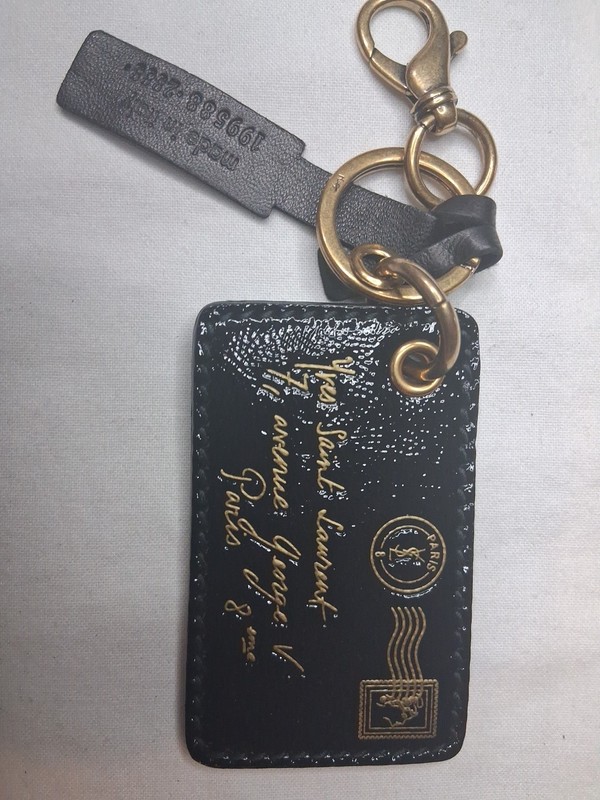 100% Saint Laurent Bag Charm/Keychain