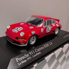 MINICHAMPS Porsche 911 Carrera RSR 2.8 Le Mans 1973 1/43 Collectible 15+