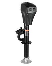 Electric Trailer Jack 5000 lbs Power Tongue Jack for RV Trailer & Camper Black