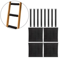 4 Pieces Bunk Bed Ladder Pads Step Pads Anti Slip Replacement with 8 Adjustable