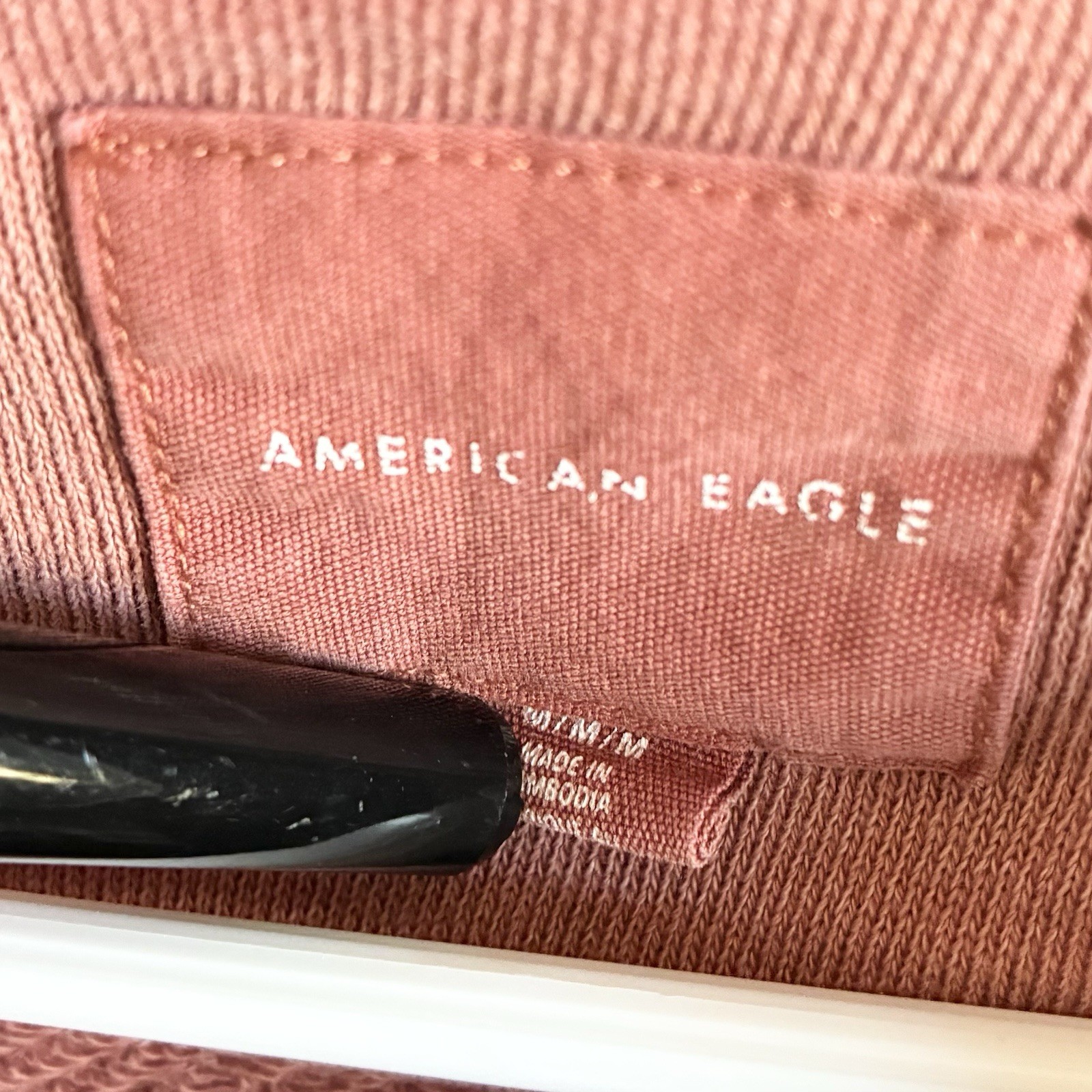 American Eagle Boxy Henley Pullover Sweatershirt … - image 5