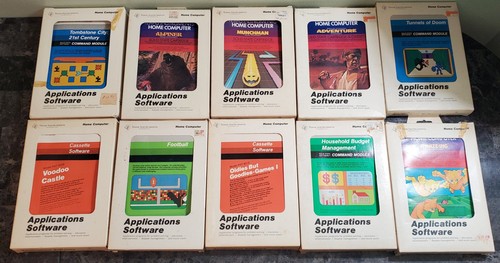 (10) Texas Instruments TI-99/4A CIB Game & Software Lot #2 | eBay