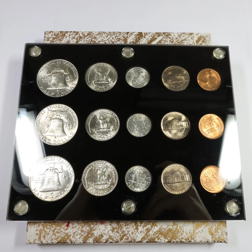 1951 P D S Complete US Mint BU UNC Uncirculated Silver 15 Coin Set #57767G - Image 4 of 4