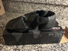 BRAND NEW So Danca Jazz Leather Shoe JZ45 Black Size 7.5 Wide Ladies