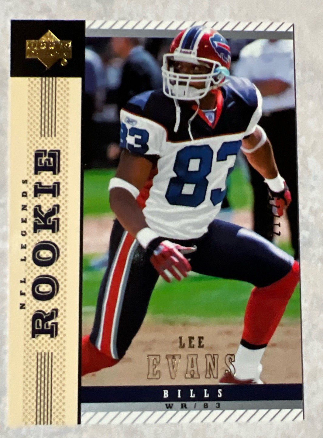 Lee Evans Upper Deck Legends #148 Gold