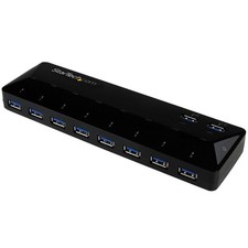 StarTech 10-Port USB 3.0 Hub with Charge and Sync Ports
