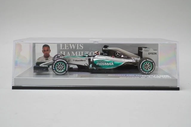 1:43 MINICHAMPS 417150044 Mercedes-AMG Petronas W06 Malaysia 2015 #44 model car - Image 4 of 4