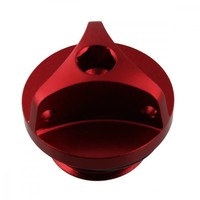 ÖLeinfüLlschraube M20X2.5Mm Alu Rot FüR Triumph Daytona 675 R ABS Bj. 2013-2015