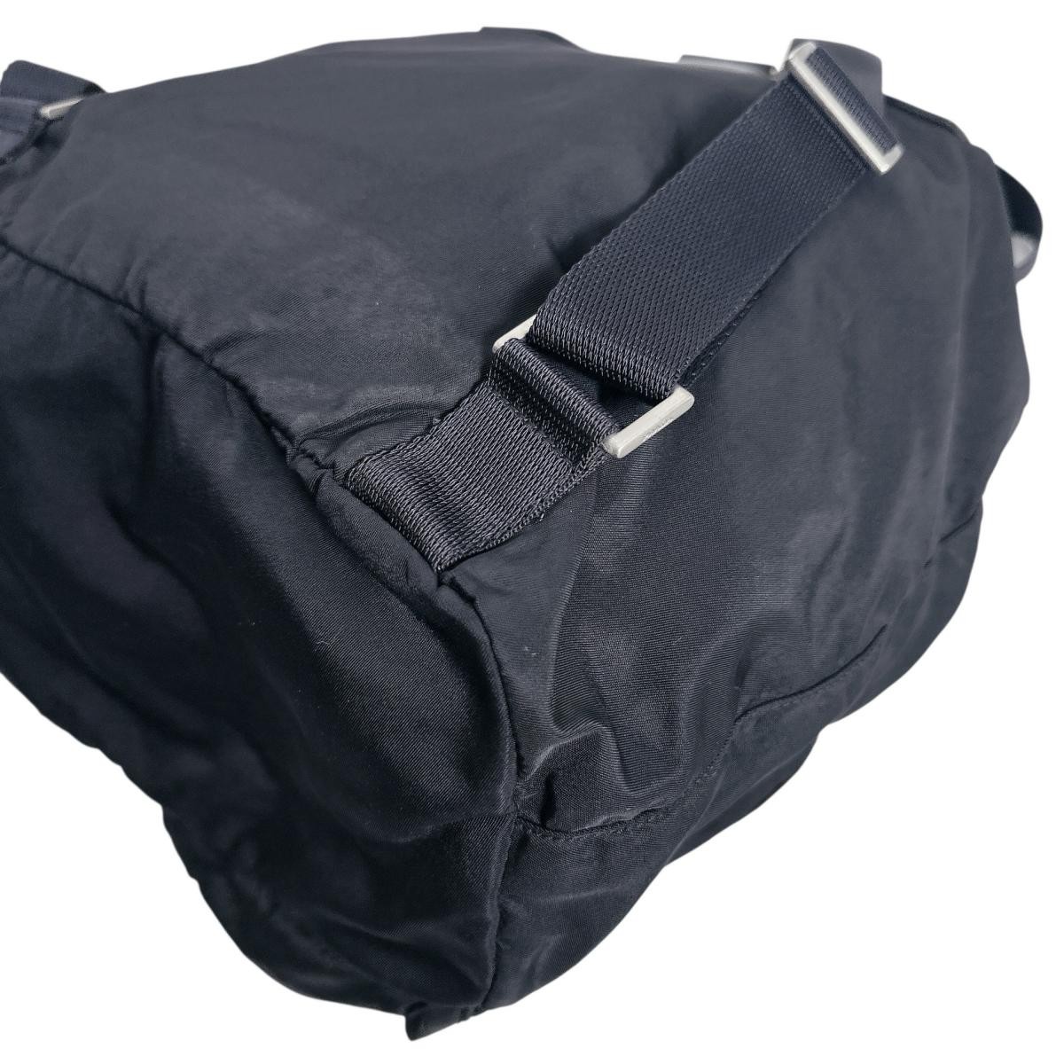 PRADA Triangle logo Backpack Backpack Â· Daypack … - image 7