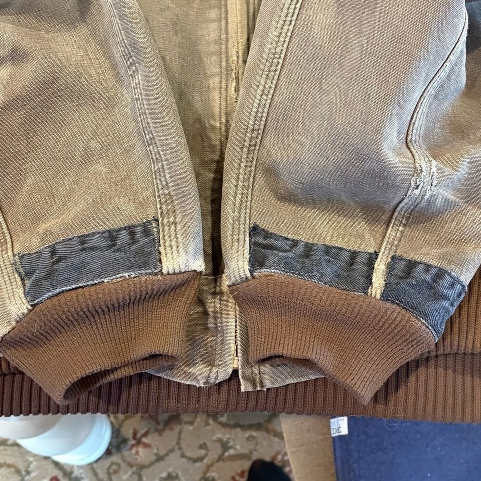 Vintage Carhartt J130 CHT Distressed Re-worked Men’s Jacket XL image 6