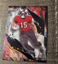 2024 Topps Finest Uncommon Jalen McMillan #196 Rookie RC Buccaneers NFL
