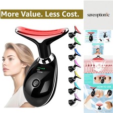 Facial Massager Red-Light-Therapy-for-Face and Neck, Face   culpting Wand wi...