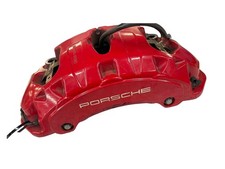 2019-2023 Porsche Cayenne Coupe 4l Awd Front Right Brembo Red Brake Caliper 67k 2019-2023 Porsche Cayenne Coupe 4l Awd Front Right Brembo Red Brake Caliper 67k