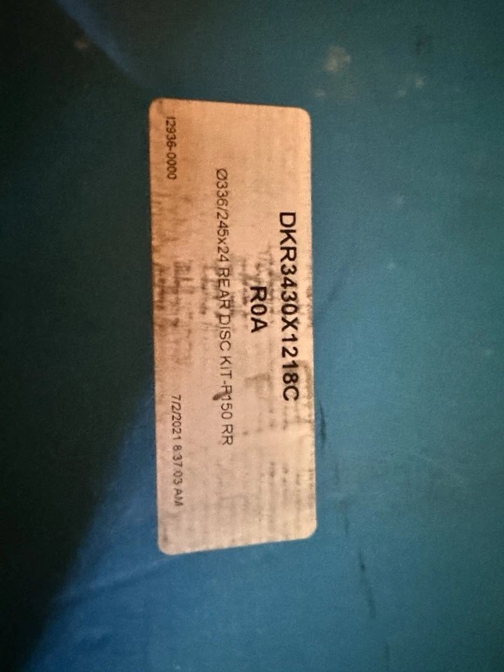 Pastillas de freno Alcon Ford F150 Raptor 2010-2020 rotores EPB Foto 2 de 4