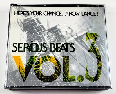 VARIOUS - Serious Beats Vol. 3 (2CD Import/1991 Trance Mission) 40 Tracks / NM- - Image 1 of 4