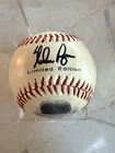 Nolan Ryan Autographed Baseball Signed “Limited Edition” w/ COA Display Case