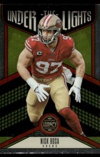 2023 Panini Legacy #UL-NBO Nick Bosa Under the Lights San Francisco 49ers