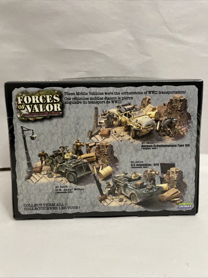 Jeep Willys Behind Eneny Line Diorama 82103 BNIB 1:32 Forces of Valor - Image 3 of 4