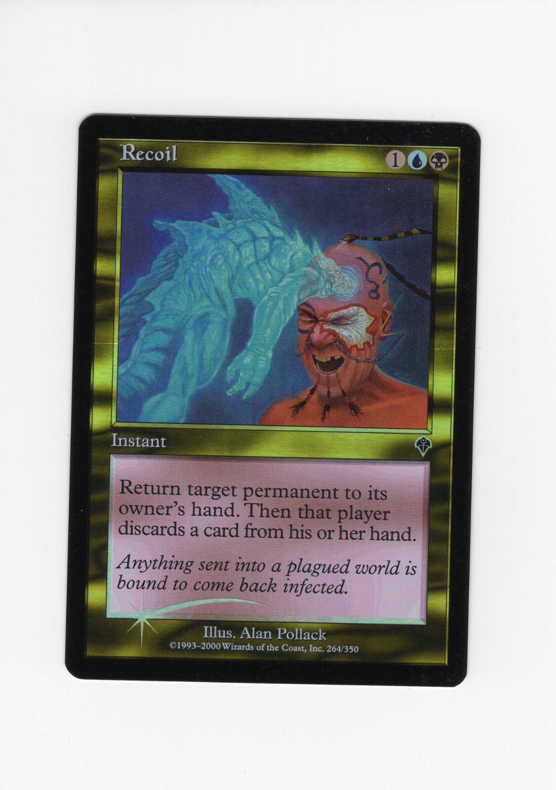 Recoil FOIL Invasion NM-  MTG Magic the Gathering