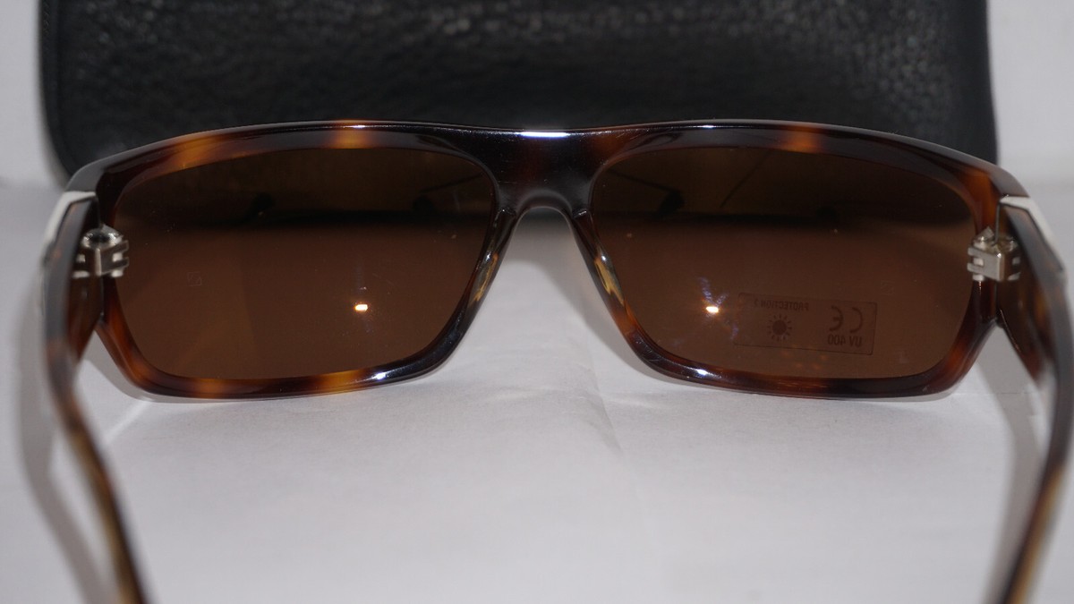 Chrome Hearts Sunglasses G-Money II Havana Silver Brown BST