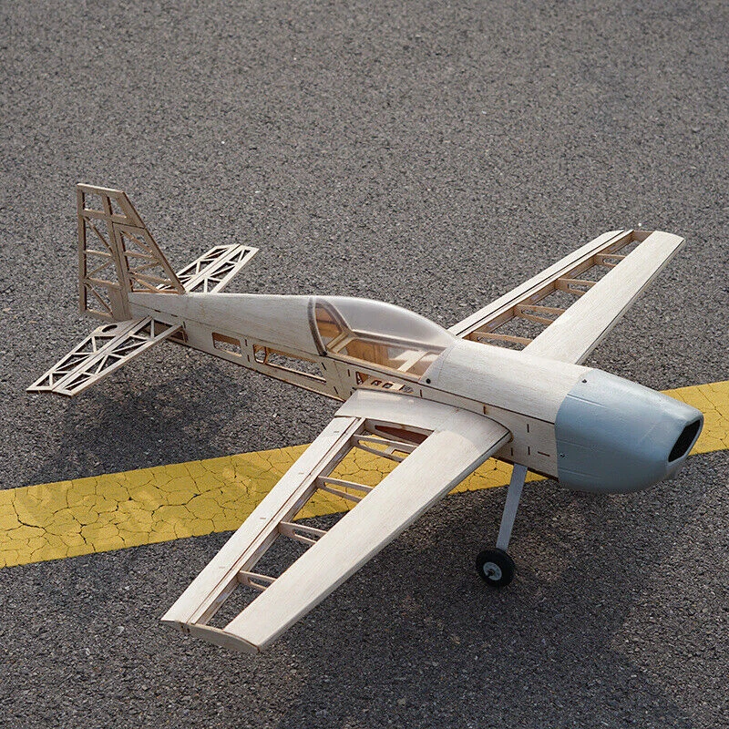 2022 Balsa Wood EXTRA330 Stunt Plane Airplane Kit Wingspan 1040mm 3D Model 30E