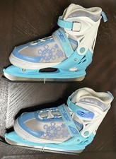Nattork Adjustable Ice Skate Size 5-8 Youth Soft Padding Comfortable Reinforced