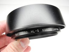 Konica HL-5 Genuine Camera Lens Hood For Konica 50mm f/1.2 M-Hexanon 62mm