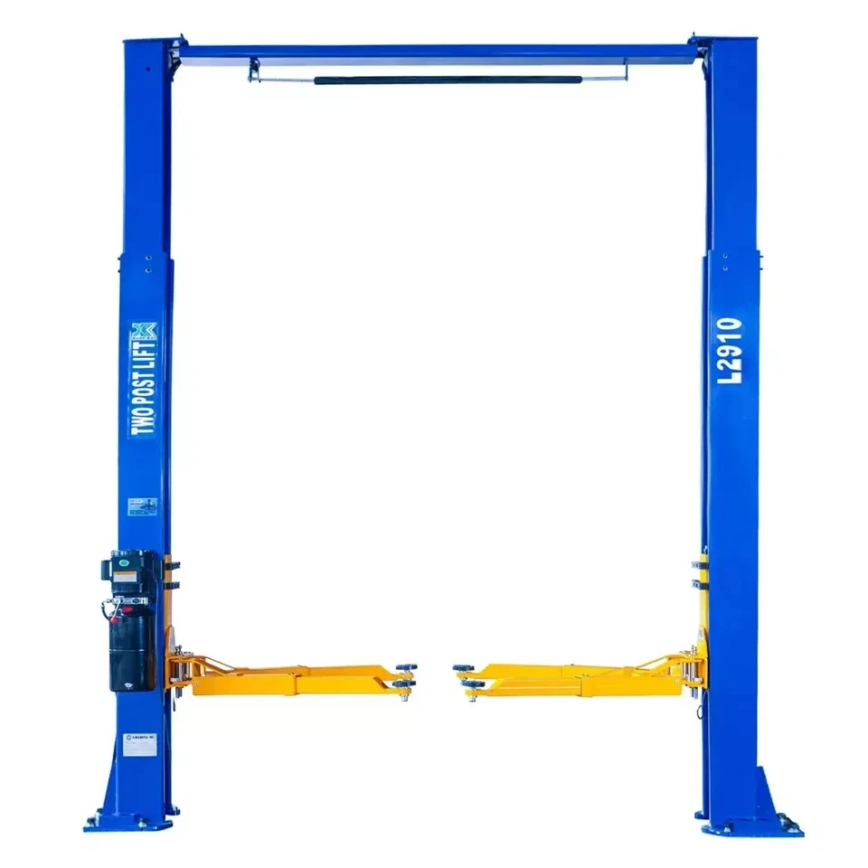 L2910 2 Post Car Lift 9,000 LB OVER HEAD Auto Hoist Clear Floor 220 VOLT Foto 2 de 4