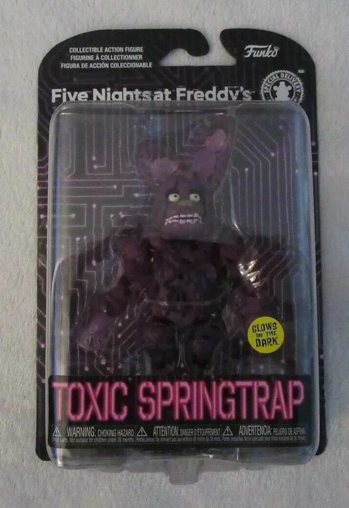  Funko Pop!Action Figure: Five Nights at Freddy's - Toxic  Springtrap (Glow in The Dark) : Toys & Games