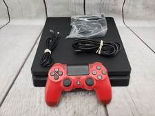 Sony PS4 Slim 1TB w/ one controller, power supply, cords, good condition