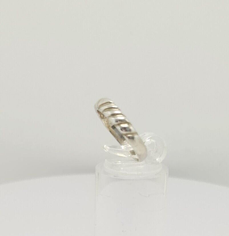 Fabulous Solid Designed Band Ring 925 Silver Size… - image 13