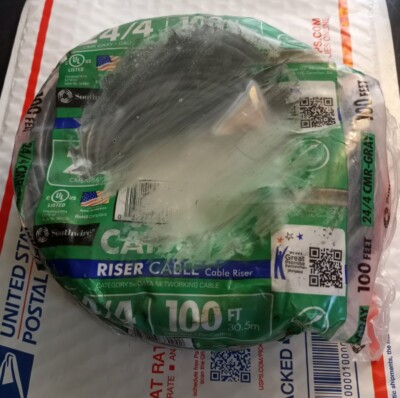 Southwire 100 FT 24/4 Riser Cable