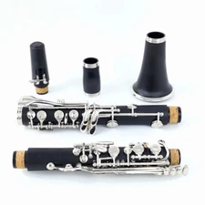 Bb Closed-hole clarinet Special style Bakelite clarinet Tubular 17-key