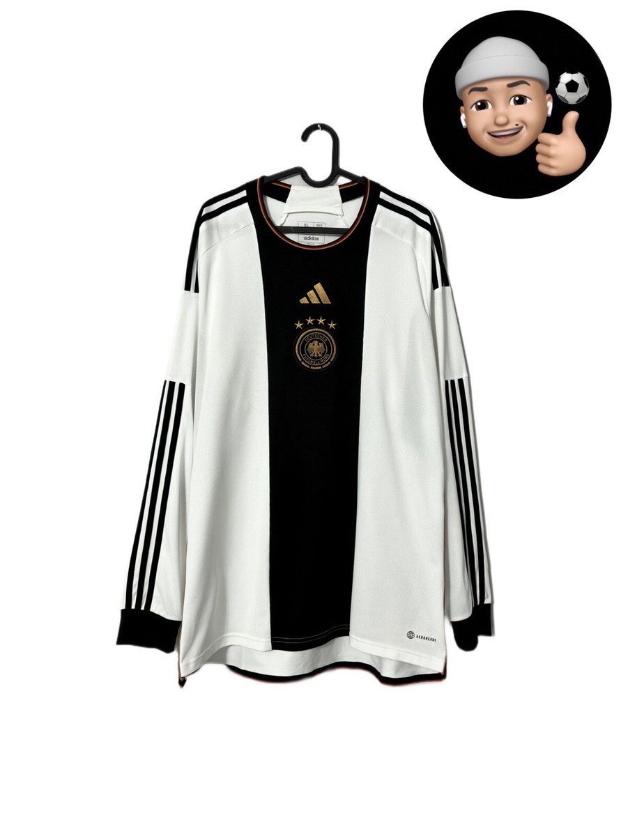 2022 2023 Germany Adidas Home Away Kit World Cup Euro Soccer Jersey Shirt  Long