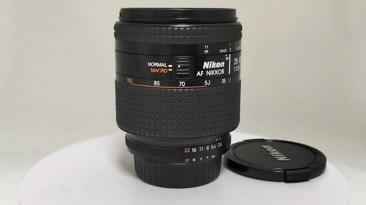 フィルムカメラ Nikon F80Nikon AF NIKKOR 28-105mm NEAR MINT】NIKON AF NIKKOR 28-105mm F/3.5-4.5 D Zoom Lens +