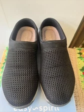 easy spirit athletic womens shoes size 7 slip on clogs mules 
