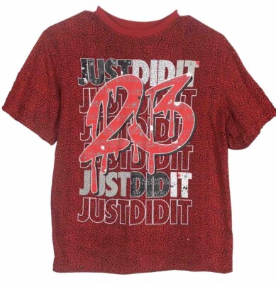 Take That! (Size L) Youth Just Did It #23 Michael Jordan Basketball T-shirt