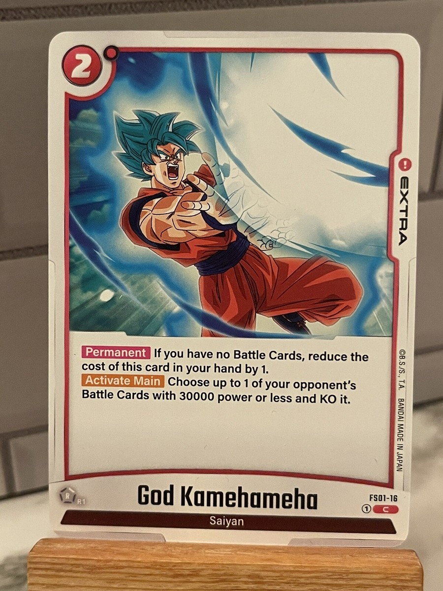 Dragon Ball Super Card Game Fusion World - God Kamehameha - FS01