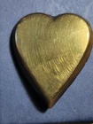 CIVIL WAR - Martingale Heart for Horse 1.2" by 1.2" non dug w Shipping Included