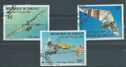 DJIBOUTI 1984 - PA 197/9 - Oblitéré - Cote 3€ - Photo 1/1
