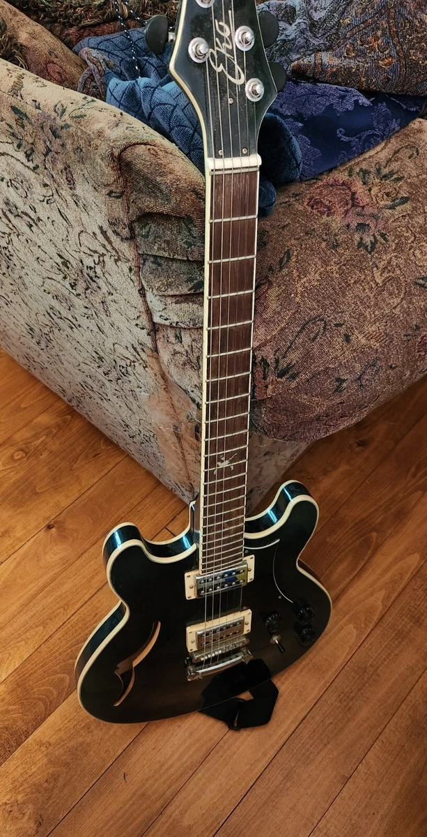 Eko ギター　黒/グレー/オレンジ Preços baixos em Guitarras Elétricas EKO 6 Cordas | eBay