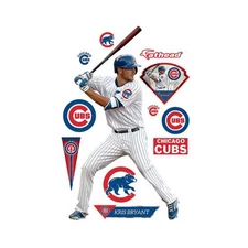 KRIS BRYANT CHICAGO CUBS MVP  4'3" x 7'6" Lifesize Real Big Fathead + All Extras