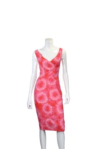 michael kors hot pink dress